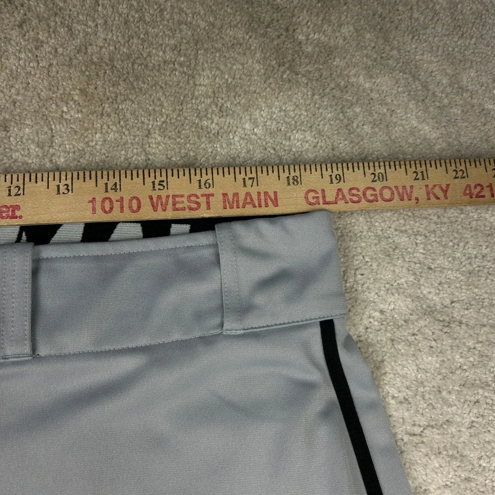 Nike Side Stripe Baseball Pants XL Grey Dri-FIT Swingman Sportswear Athletic